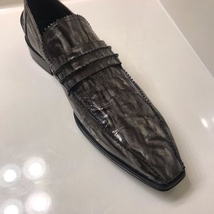 Roberto Guerrini dressy men’s Slip-on Shoes. Made in Italy.